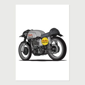 Custom Motorbike Print